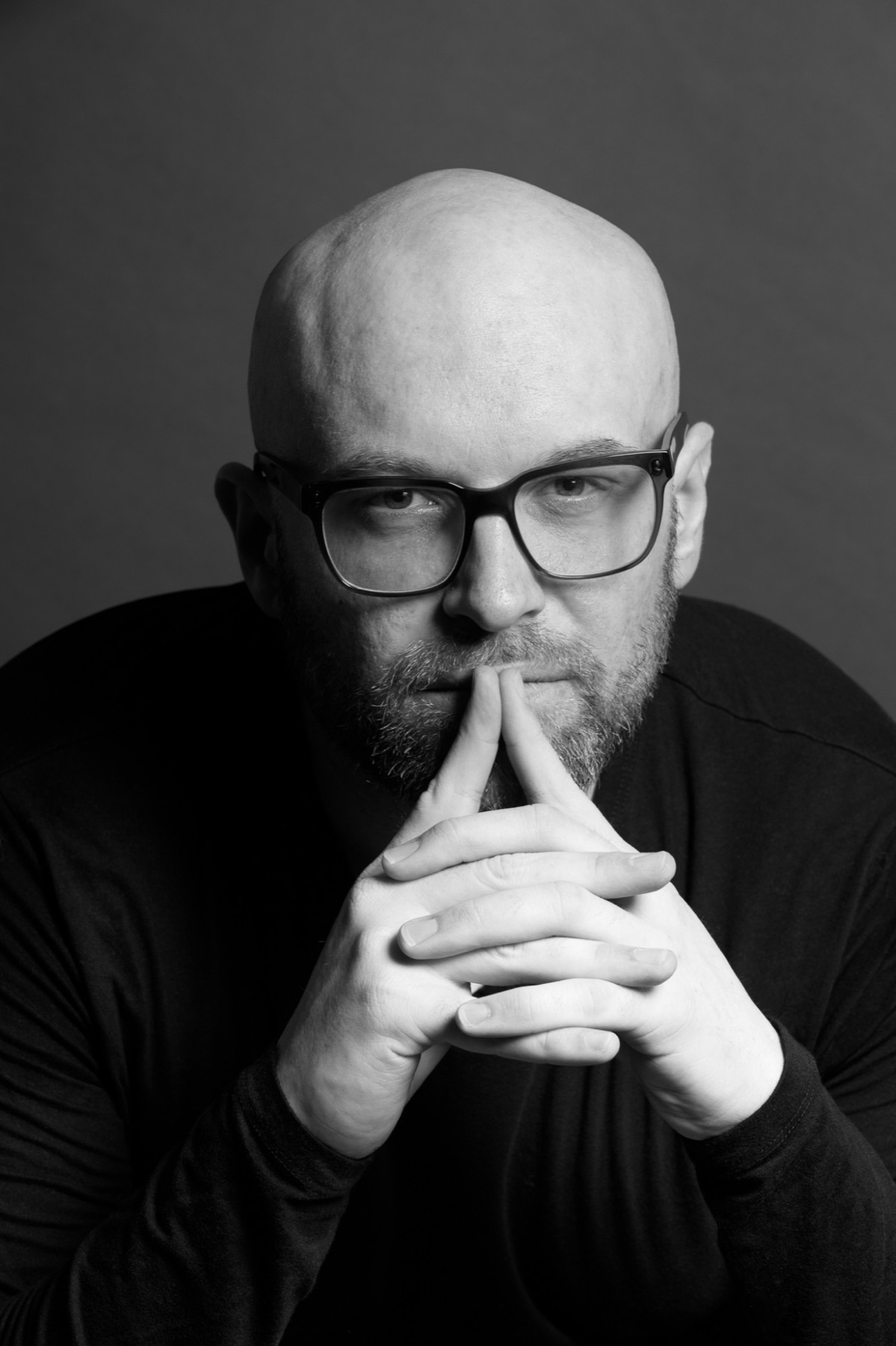 Peter Paul Beck, Porträt in Schwarzweiß