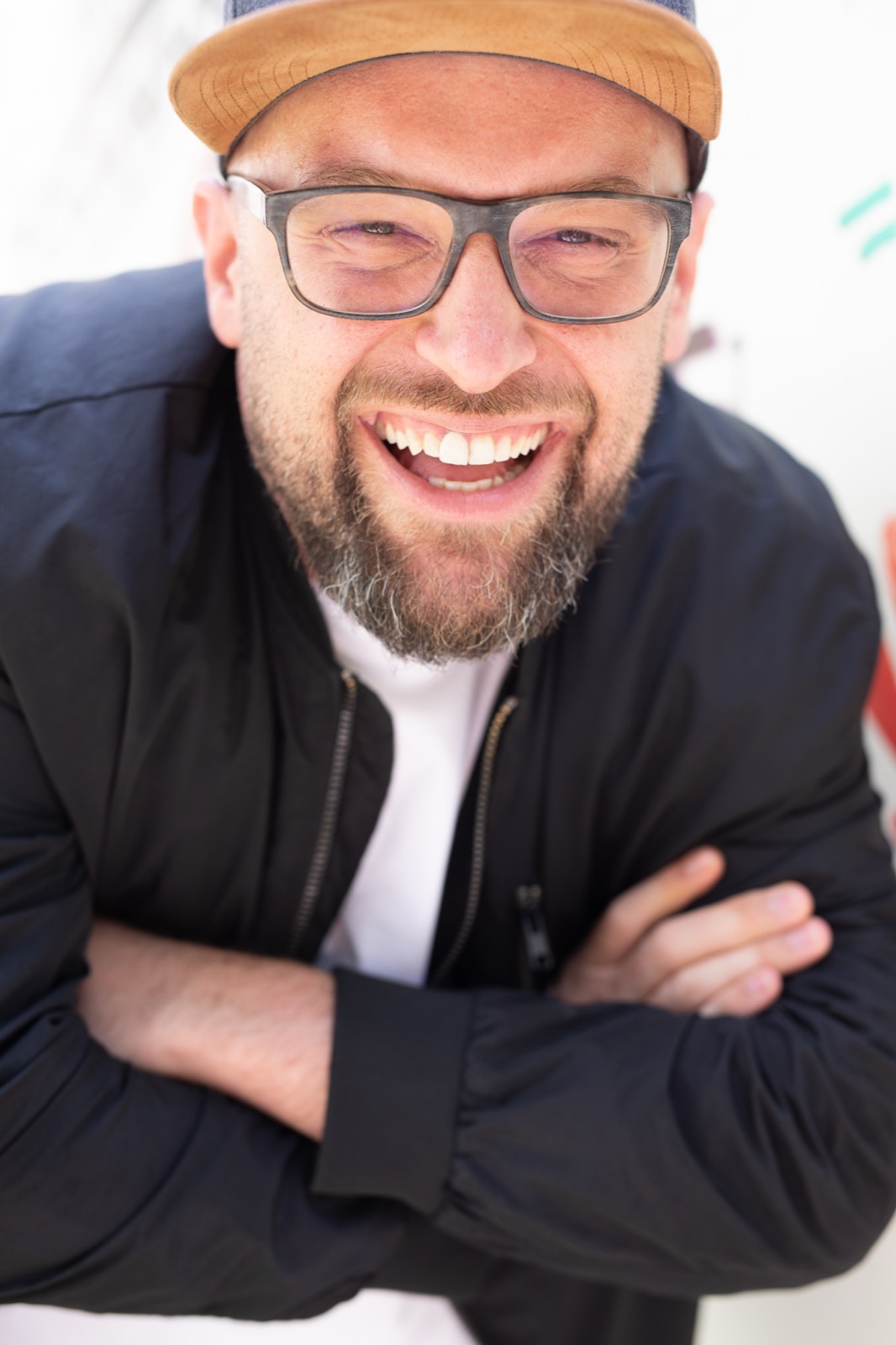 Peter Paul Beck lachend