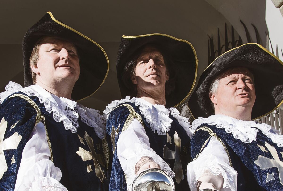 Szene aus Die drei Musketiere