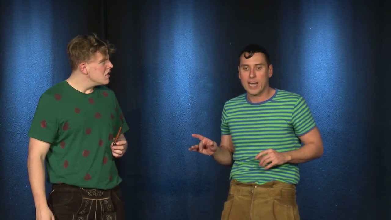 Szene aus Max und Moritz